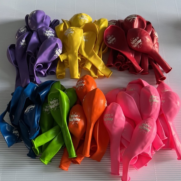 PROMO 🆕 NEW 245 pcs Helium Balloons Printed Balloons Party - Picture 10 of 16